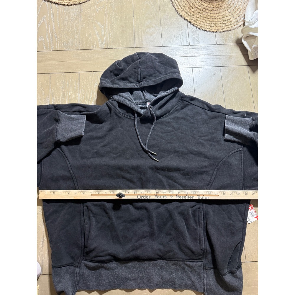 FP Movement Sprint to the Finish Oversize Hoodie Black Medium Grunge Streetwear - Picture 9 of 12